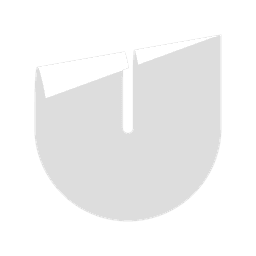 Unglued logo, grey