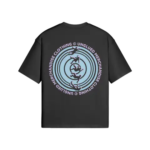 Falling In Circles (Purple & Blue)